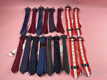 Краватки чоловічі C&A
Вага: 1,132 кг
Кількість у лоті штук: 18
Ціна: 600 грн
Соб. . фото 1