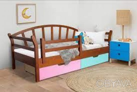 Деревянная детская кровать Сонечко