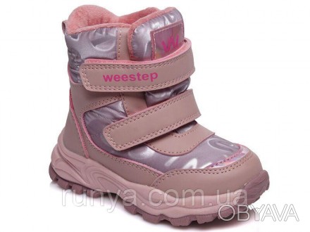 Ботинки зимние детские WEESTEP для девочки.
Материал верха - эко-кожа, водонепро. . фото 1