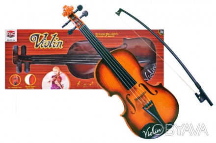 Скрипка игрушечная в подарочной коробке
370-2A
размер упаковки 43*7*16с.м.
Детск. . фото 1