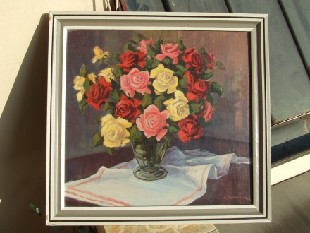 Закарпатская школа. С. Виллашек. Villasek раз.60х50 см.х.м. 1990 гг.. Ужгород. фото 1 Закарпатская школа. С. Виллашек. Villasek раз.60х50 см.х.м. 1990 гг.. Ужгород. фото 1