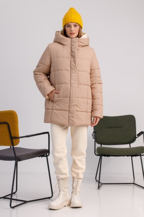 Женская куртка Stimma Химатай 8581 Xl Бежевый. Киев. фото 1 Женская куртка Stimma Химатай 8581 Xl Бежевый. Киев. фото 1