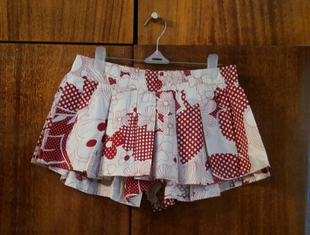 Хлопковая юбка-шорты низкой посадки. Размеры S, M и L, но они очень маломерные (. . фото 2