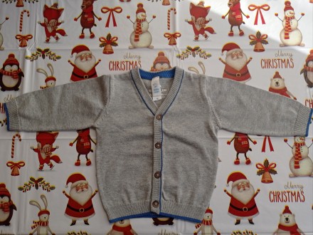 Продам свитер серый на пуговицах Baby club C&A. Кропивницкий. фото 1 Продам свитер серый на пуговицах Baby club C&A. Кропивницкий. фото 1