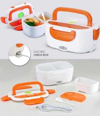 Ланч бокс электрический с подогревом, Ланч-бокс Electronic Lunchbox с подогревом. . фото 4