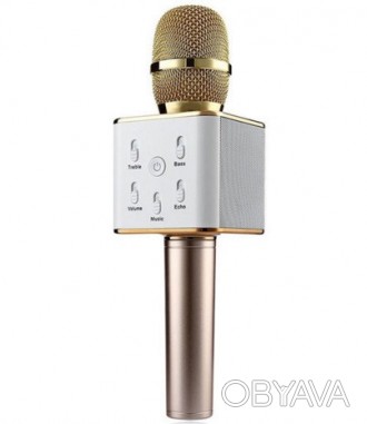 Беспроводной микрофон караоке bluetooth Q7 Gold
 
Вам нравится караоке и Вы хоти. . фото 1