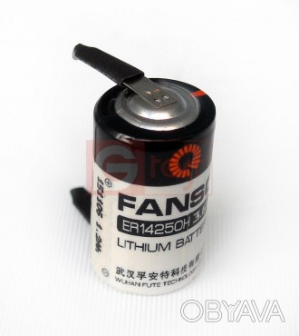 
ER14250H-T литиевая батарейка с лепестками, производства компании FANSO, выполн. . фото 1