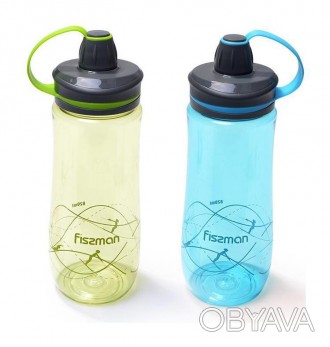 
Пляшка для води Fissman Skier - спортивна пляшка для втамування спраги під час . . фото 1