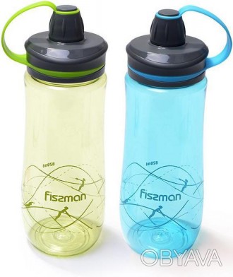 
Пляшка для води Fissman Skier - спортивна пляшка для втамування спраги під час . . фото 1