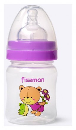 Пляшка дитяча для годування Fissman Babies "Ведмедик-улюбленець" 120мл. Киев. фото 1 Пляшка дитяча для годування Fissman Babies "Ведмедик-улюбленець" 120мл. Киев. фото 1