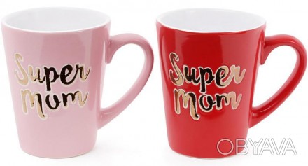 
Керамічна кружка "Super Mom" - приємний подарунок для найдорожчої людини. Об&ap. . фото 1