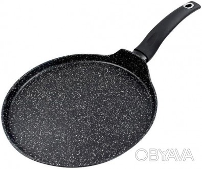 
Сковорода для млинців Vitrinor Mineral Black виконана з алюмінію. Діаметр 28см.. . фото 1