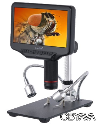 
Микроскоп с дистанционным управлением Levenhuk DTX RC4 – это микроскоп для набл. . фото 1