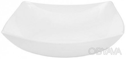 
Набір 6 квадратних супових тарілок Luminarc Quadrato White, ширина 20см. Квадра. . фото 1