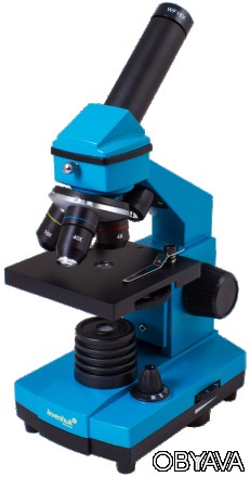 
Стильный и современный микроскоп Levenhuk Rainbow 2L PLUS Azure Лазурь не остав. . фото 1