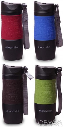 
Термокружка Kamille Coffee - створена спеціально для людей з активним способом . . фото 1