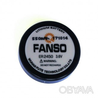 
ER2450 литиевая батарейка производства компании FANSO, выполненна по технологии. . фото 1