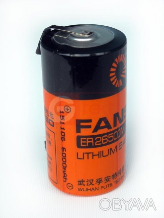 
ER26500M-T литиевая батарейка с лепестками производства компании FANSO, выполне. . фото 1