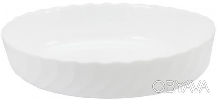 
Блюдо для запікання Luminarc Trianon круглої форми, діаметр 26см. Форма для вип. . фото 1