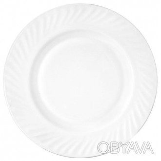 
Обідні тарілки White Waves, виконані в класичному дизайні, прекрасно доповнять . . фото 1