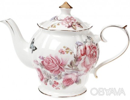 
Заварювальний чайник "Версаль" - розкішна колекція фарфорового сервіровочного п. . фото 1