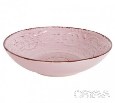 
Набір шість супових тарілок "Antique Pink" Ø19см. Виготовлені з кераміки з нане. . фото 1