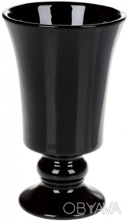 
Керамічна ваза "Кубок" незвичайної форми. Висока посудина з широким горлечком. . . фото 1