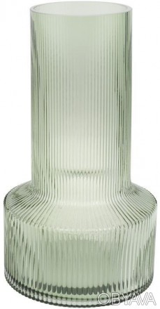 
Скляна ваза Ariadne «Грін» прикрасить будь-який букет, підкресливши і доповнивш. . фото 1