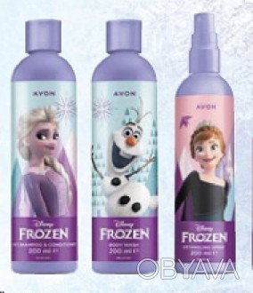 
У наборі:
	Дитячий гель для душу AVON From the Movie Disney Frozen
	Дитячий спр. . фото 1