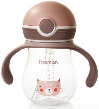 Пляшка дитяча Fissman Babies "Мурка" 260мл з ручками. Киев. фото 1 Пляшка дитяча Fissman Babies "Мурка" 260мл з ручками. Киев. фото 1
