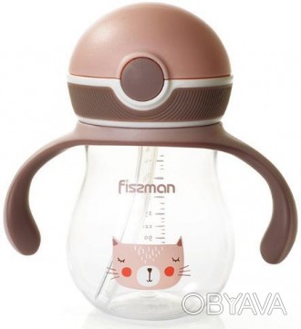 
Пляшка дитяча Fissman Babies "Мурка" абсолютно нешкідливе нетоксичне і безпечне. . фото 1