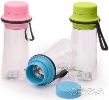 
Пляшка для води Fissman Drink - спортивна пляшка для втамування спраги під час . . фото 1