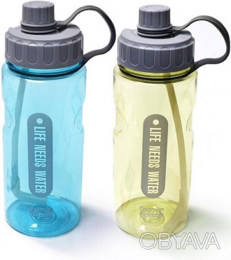 
Пляшка для води Fissman Sport - спортивна пляшка для втамування спраги під час . . фото 1