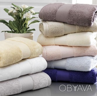 
Натуральні бавовняні рушники Soft Cotton Deluxe Kahve. Склад - 100% бавовна. Ти. . фото 1