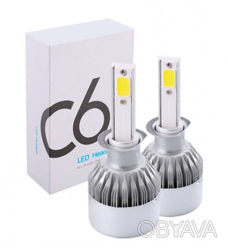 LED лампы C6 3800Lm под цоколи H1 с активной системой охлаждения
В данной лампе . . фото 1