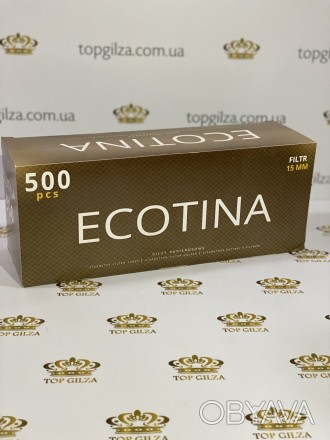 Сигаретні гільзи для тютюну Ecotina 500 шт
Цигаркові гільзи для набивання Ecotin. . фото 1