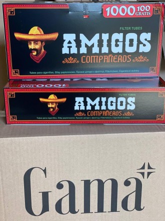 Гільзи для набивання сигарет Amigos Companeros 10 000 шт. Львів. фото 1 Гільзи для набивання сигарет Amigos Companeros 10 000 шт. Львів. фото 1