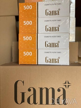 Гільзи з паперу для набивання сигарет Gama Classic 10 000 шт
Гільзи для сигарет . . фото 1