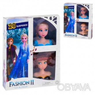 Уценка. Кукла-манекен для причесок "Холодное сердце" - следы краски