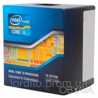 
Процессор Intel Core i5-3570K 3.4GHz-3.8GHz/5GT/s/6Mb 77W Socket 1155 - в идеал. . фото 1