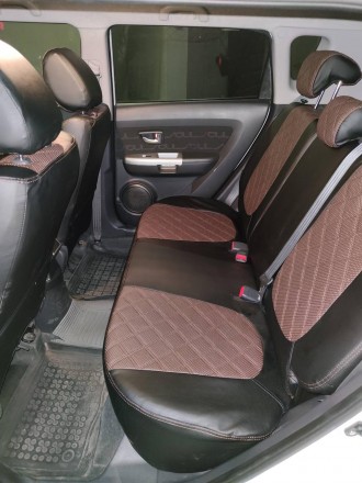 Чехлы в салон автомобиля ГАЗ Газель (GAZ Gazelle) 1+2 на передние сидения, модел. . фото 4