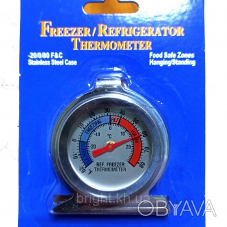 Опис Термометр для морозилки і холодильника TD-107 60 мм 
Термометр TD-107 – слу. . фото 1