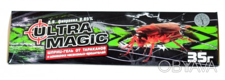 
Ultra Magic — уничтожает все виды тараканов
Ultra Magic гель-шприц - надежное с. . фото 1