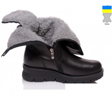 Сучасні, стильні, модні, зручні жіночі шкіряні чоботи від Українського виробника. . фото 3