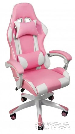 Крісло геймерське Bonro B-870. Колір рожевий
Крісло геймерське Bonro B-870 незам. . фото 1