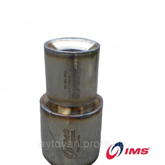 Коллекторный пламегаситель IMS на Hyundai (Хундай) - заменитель катализатора. 
П. . фото 5