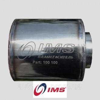 Коллекторный пламегаситель IMS на Hyundai (Хундай) - заменитель катализатора. 
П. . фото 6