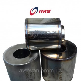 Коллекторный пламегаситель IMS на Mercedes (Мерседес) - заменитель катализатора.. . фото 2
