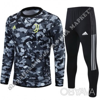Футбольный костюм Ювентус 2022 Adidas камуфляж для детей в Киеве. Купить футболь. . фото 1
