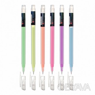 Ручка гелева Santi 0,6мм, кольорова, 6 кольорів 420365
 
Гелеві ручки призначені. . фото 1